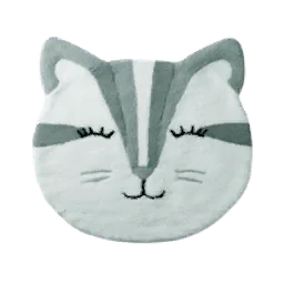 Cute Animals Head Rugs : 3 versions