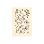 Flash Tattoos - Posters Set