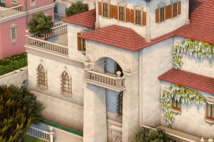 Mediterranean Royalty Mansion