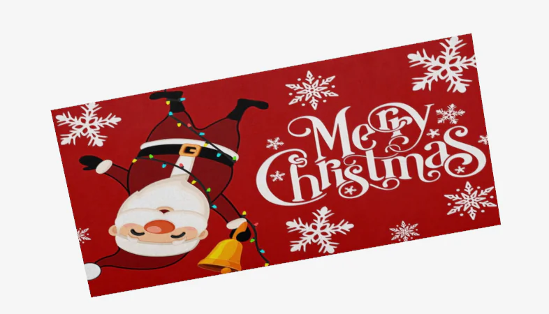 Xmas Door mats - Let it snow