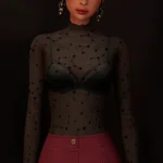 [Dark Academia Collection] - Transparent Shirt