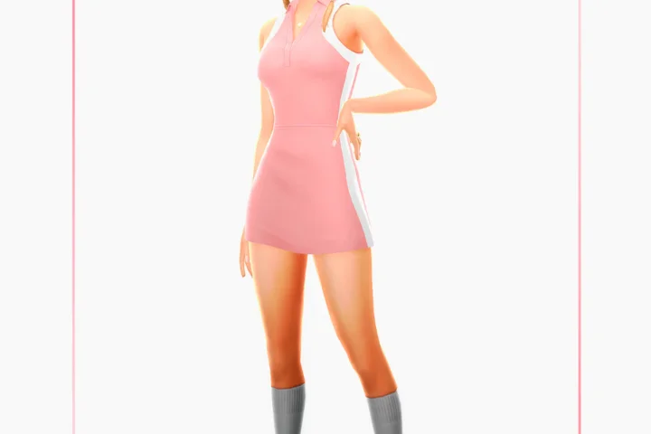 Woman Tennis Dress - Halara - Version 1