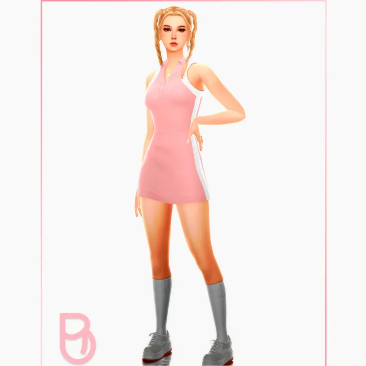 Woman Tennis Dress - Halara - Version 1