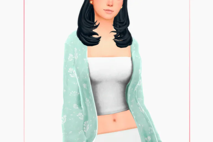 Woman Cozy Top - Deanne - Version 4