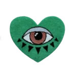 Heart rug