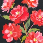 Flowers oil paintings