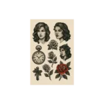 Flash Tattoos - Posters Set