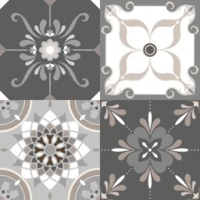 Ornate Floor and Wall Tiles