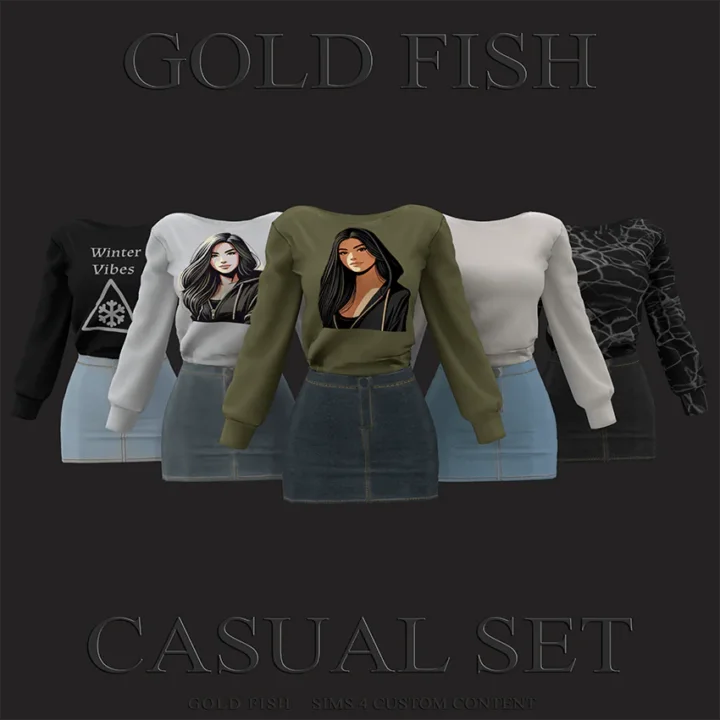 GoldFish Casual Set