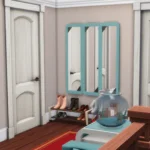Base Game Modern House | Oasis Springs | Colorful Modern Home | No CC