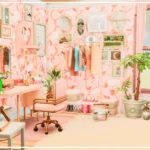 Blush Bedroom - No CC