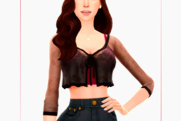 Woman Blouse - Poly - Version 2