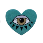 Heart rug