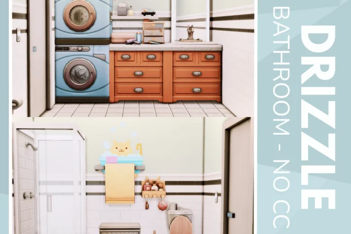 Drizzle Bathroom - No CC