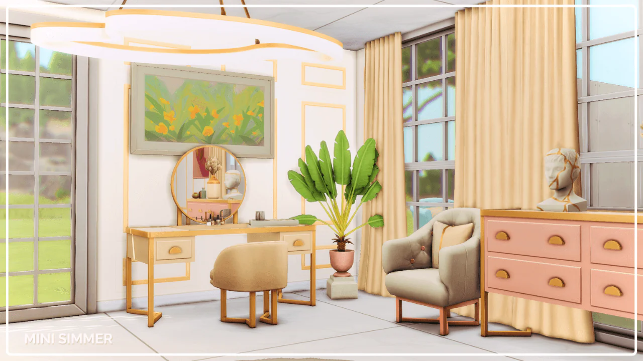Elysium Bedroom - No CC