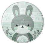Rabbit Round Rugs : 2 versions