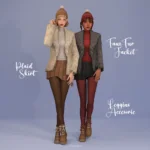 Winter Wonderland - Faux Fur Jacket