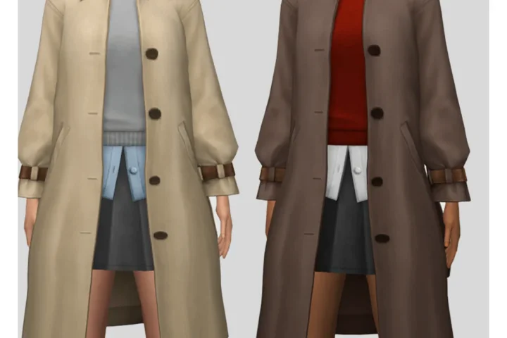 oakiyo - Lacey Trenchcoat