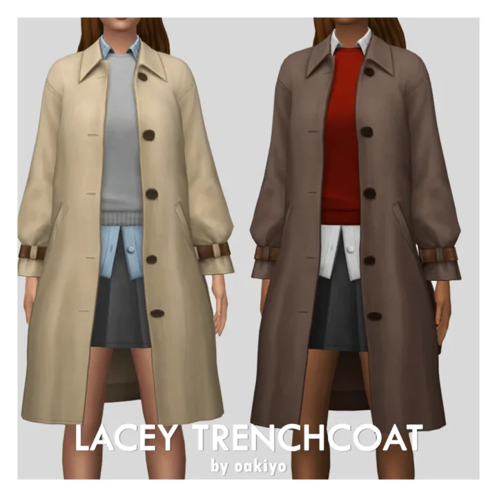 oakiyo - Lacey Trenchcoat