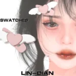 LIN-DIAN_wings and hearts hairpin