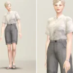 Basic Set 2021 - Short-sleeved shirt SS21 & Basic Pants IV