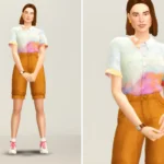 Basic Set 2021 - Short-sleeved shirt SS21 & Basic Pants IV