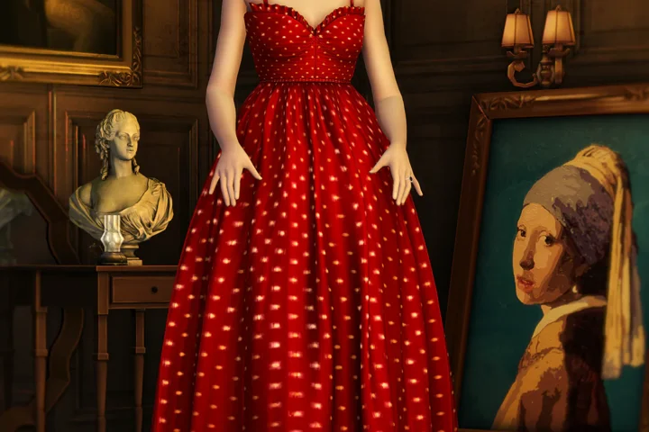 Princess of X - Sparkle Strap Gown