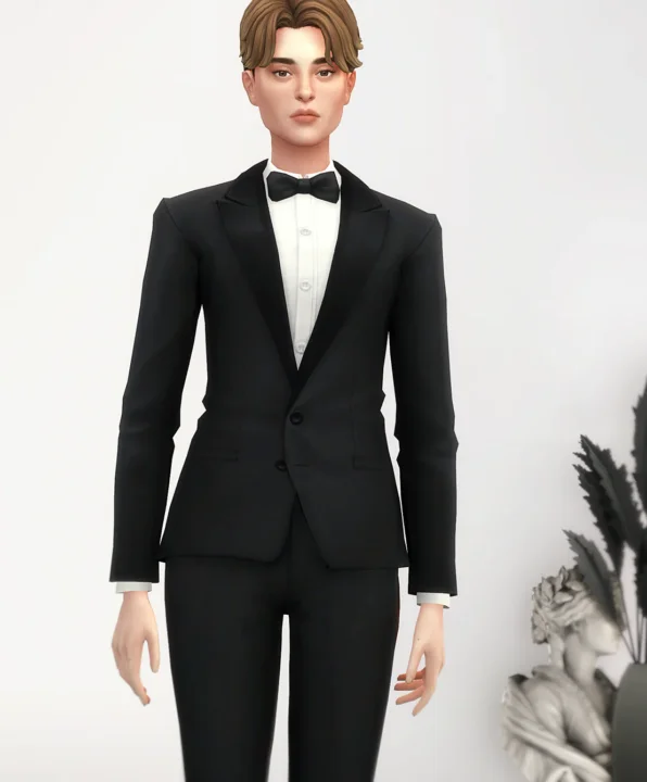Bow-tie Suit Set for Female