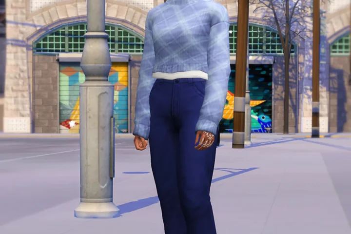 Winter City - F Wynter Sweater & Cypress Jeans Set (Feminine)
