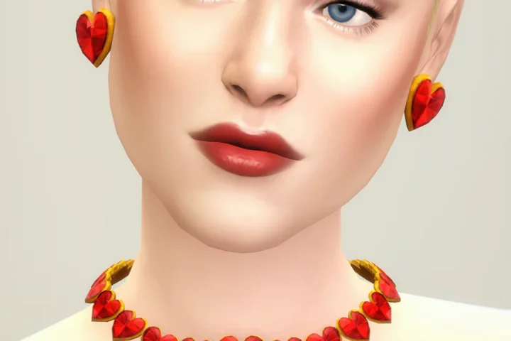 M Jewerly - VIII (Earring & Necklace Set)
