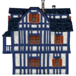 Medieval Old Town Hood Deco Houses - Tanner Set