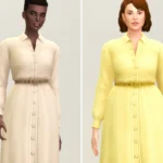Windy Dress & Shirt Set