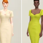 Midi Shift Dress