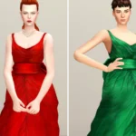 Shape with Bow Gown