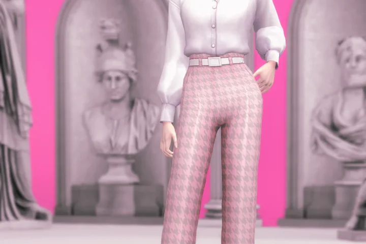 R 50s Blouse & Trousers Set - Rusty x Sentate Collaboration