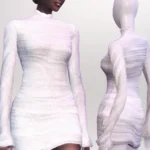 Pattern Tweak - A Sheer Mini Dress Set