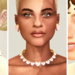 M Jewerly - VIII (Earring & Necklace Set)