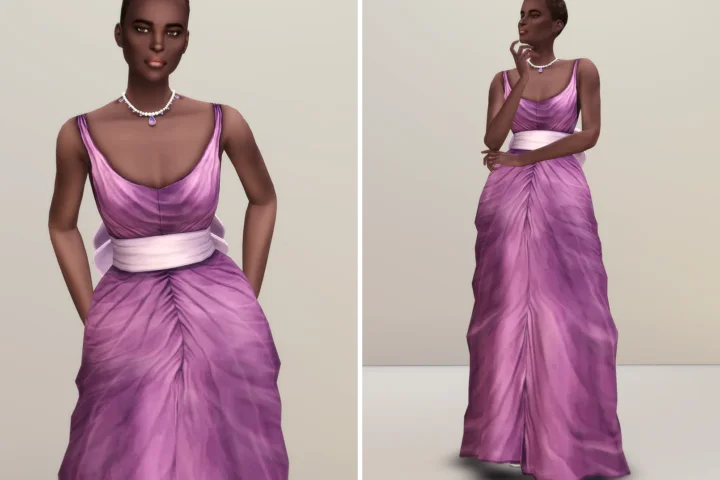 Shape with Bow Gown