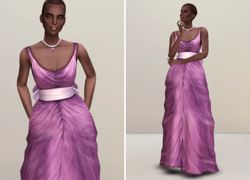 Shape with Bow Gown