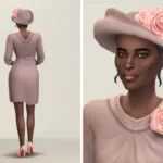 Lady of Dress & Hat III