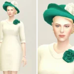 Lady of Dress & Hat III