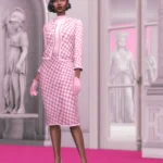 Lady Jackie Two-piece suit & Gloves Set - Rusty x Sentate Collaboration