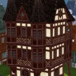 Medieval Old Town Hood Deco Houses - Soap Maker Set