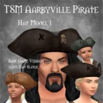 TSM Aarbyville Pirate Hat Model 1
