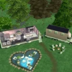 Beauty Sims - Camping Trailer BG