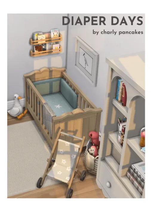 DIAPER DAYS - nursery room - by charly pancakes