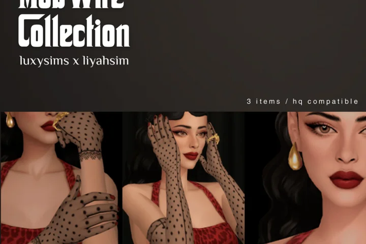[The Mob Wife Collection] - Long Gloves