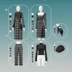 Plaid Rush Set