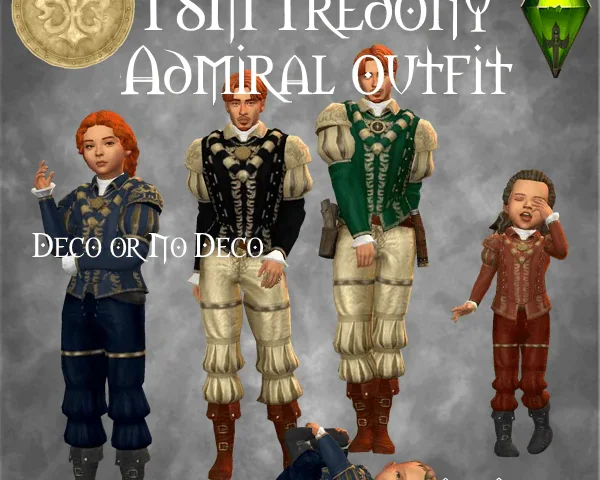 TSM Admiral Outfit for All Ages