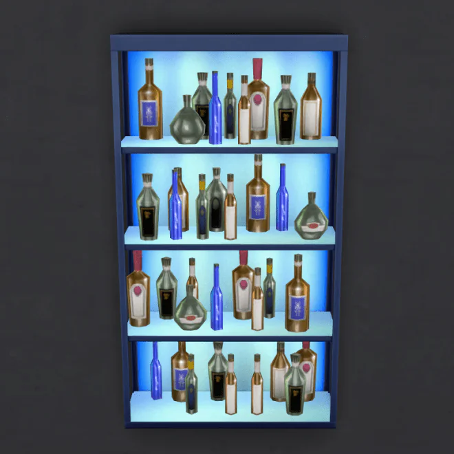 Affirmation Clutter with Shelf